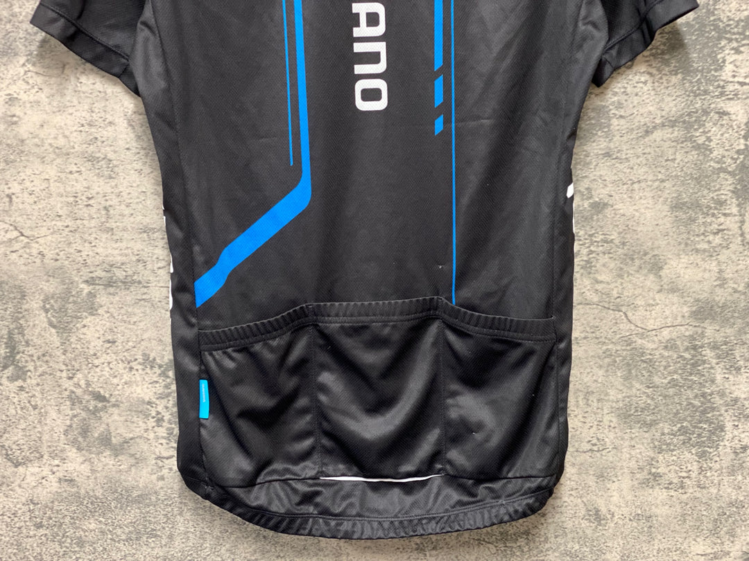 KI219 シマノ SHIMANO 半袖 サイクルジャージ 黒 L