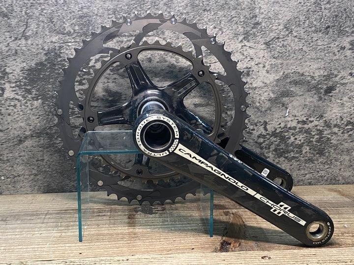 JH761 カンパニョーロ Campagnolo Record カーボン クランクセット 172.5mm 50/34T