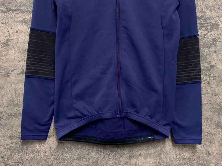 JW532 パールイズミ PEARL iZUMi 長袖 サイクルジャージ ネイビー M 裏起毛