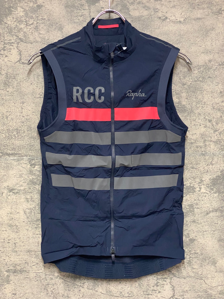 【最終値下げ】Rapha レインジレ サイクルベスト　S レディース JZ977 ラファ Rapha RCC PRO TEAM LIGHTWEIGHT GILET ジレ サイクル