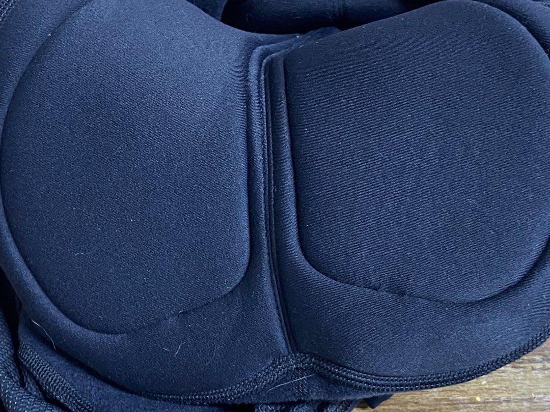 KA292 ラファ Rapha 3/4 BIB SHORTS ビブニッカー 黒 S 裏起毛 ※動物の毛,擦れ