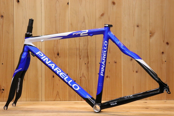 ピナレロ PINARELLO FP2 2009年モデル 460S アルミ カーボンバック ロードバイク フレームセット 【芦屋店】