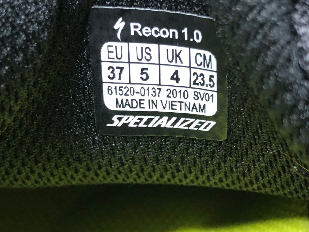 JM206 スペシャライズド SPECIALIZED RECON 1.0 ビンディングシューズ 2穴 黒 EU37