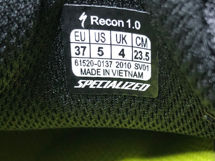 JM206 スペシャライズド SPECIALIZED RECON 1.0 ビンディングシューズ 2穴 黒 EU37