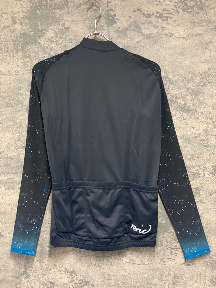 JV985 レリック reric Women's Elara Summer LS Jersey 長袖サイクルジャージ S 黒 レディース