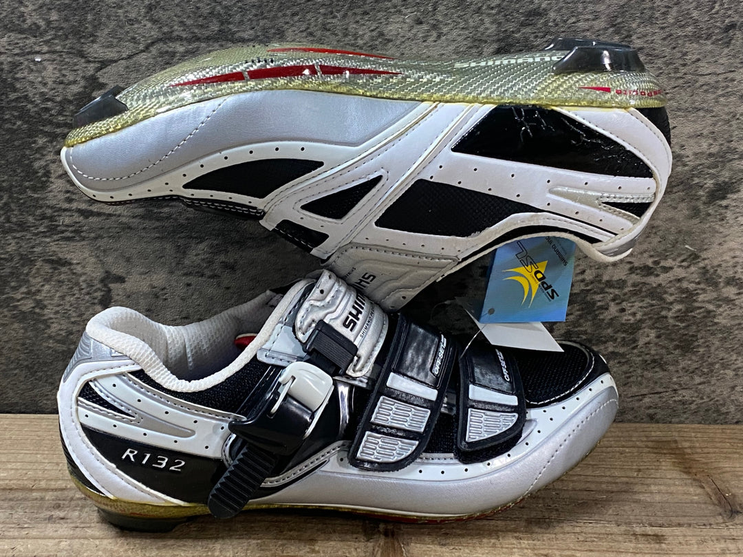 JR505 シマノ SHIMANO SH-R132L ビンディングシューズ 黒 EU38