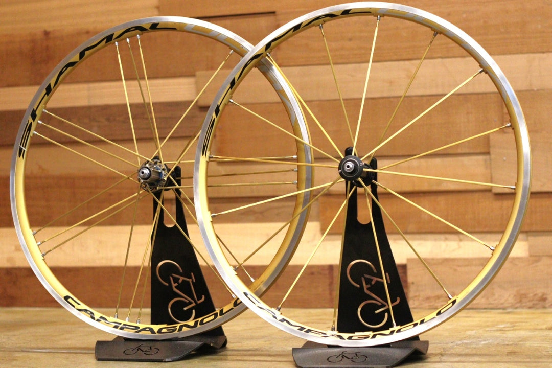 カンパニョーロ Campagnolo シャマルウルトラ ゴールド SHAMAL ULTRA GOLD アルミ チューブラー ホイールセット カンパ 11S/12S 【立川店】