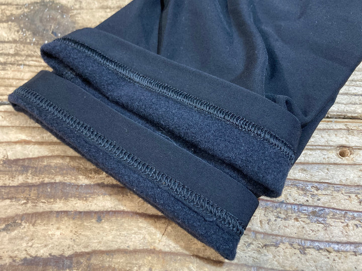 KA588 パスノーマルスタジオ PAS NORMAL STUDIOS CONTROL KNEE WARMER ニーウォマー 黒 L 裏起毛