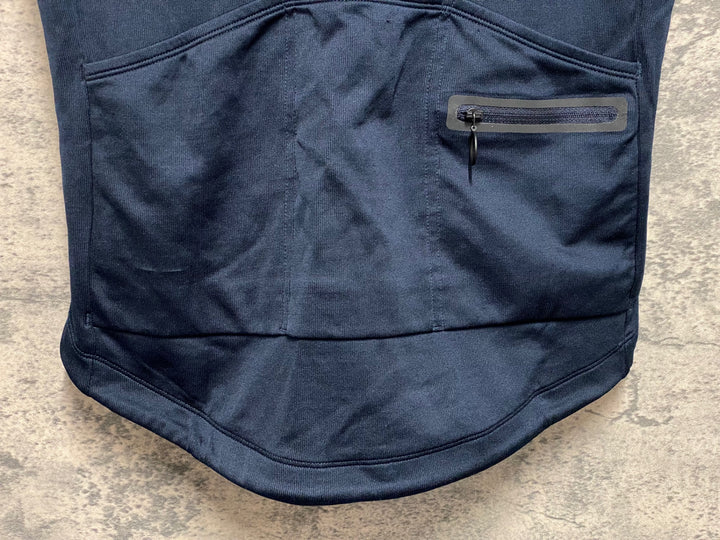 JQ086 ラファ Rapha CLASSIC JERSEY サイクルジャージ 紺 M
