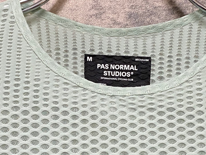 KJ281 パスノーマルスタジオ PAS NORMAL STUDIOS Men's Mechanism Pro Zipless Jersey 半袖 サイクルジャージ 緑 M