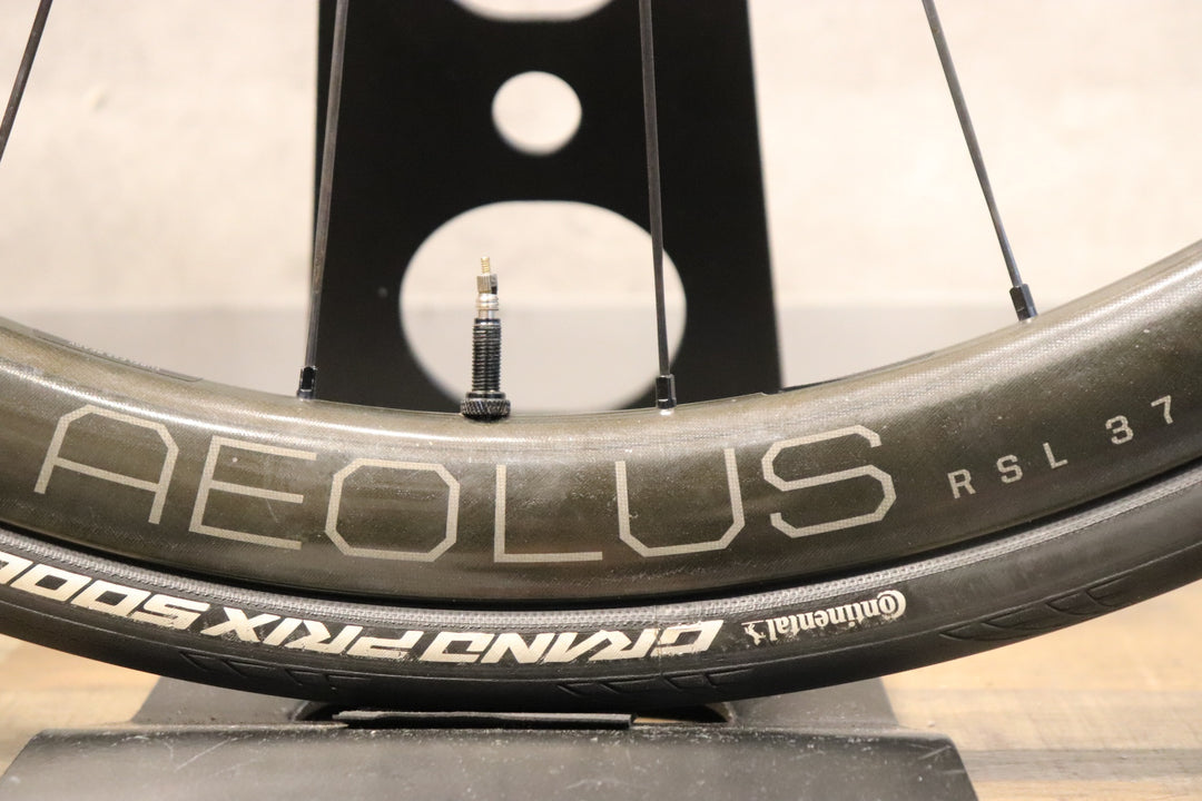 ボントレガー BONTRAGER アイオロス AEOLUS RSL 37 TLR カーボン チューブレスレディ ホイールセット シマノ12S/11S 【さいたま浦和店】