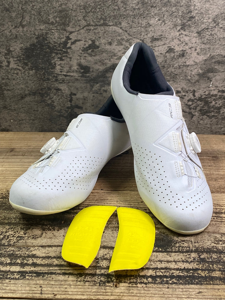 JM790 シマノ SHIMANO RC3 SH-RC300M ビンディングシューズ 白 EU43