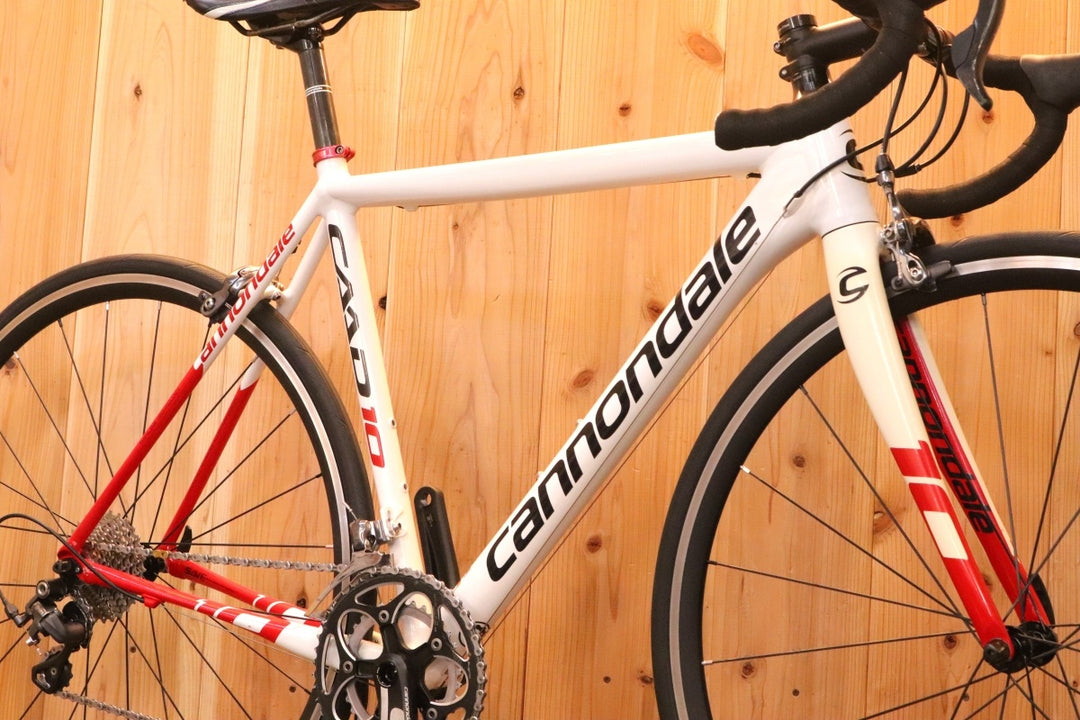 キャノンデール CANNONDALE キャド CAAD10 2012年モデル 50サイズ シマノ アルテグラ 6700 MIX 10S アルミ ロードバイク 【芦屋店】