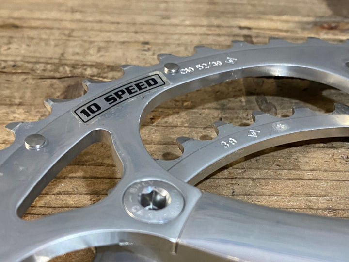 KB386 カンパニョーロ CAMPAGNOLO レコード RECORD クランクセット 52/39T 170mm10S