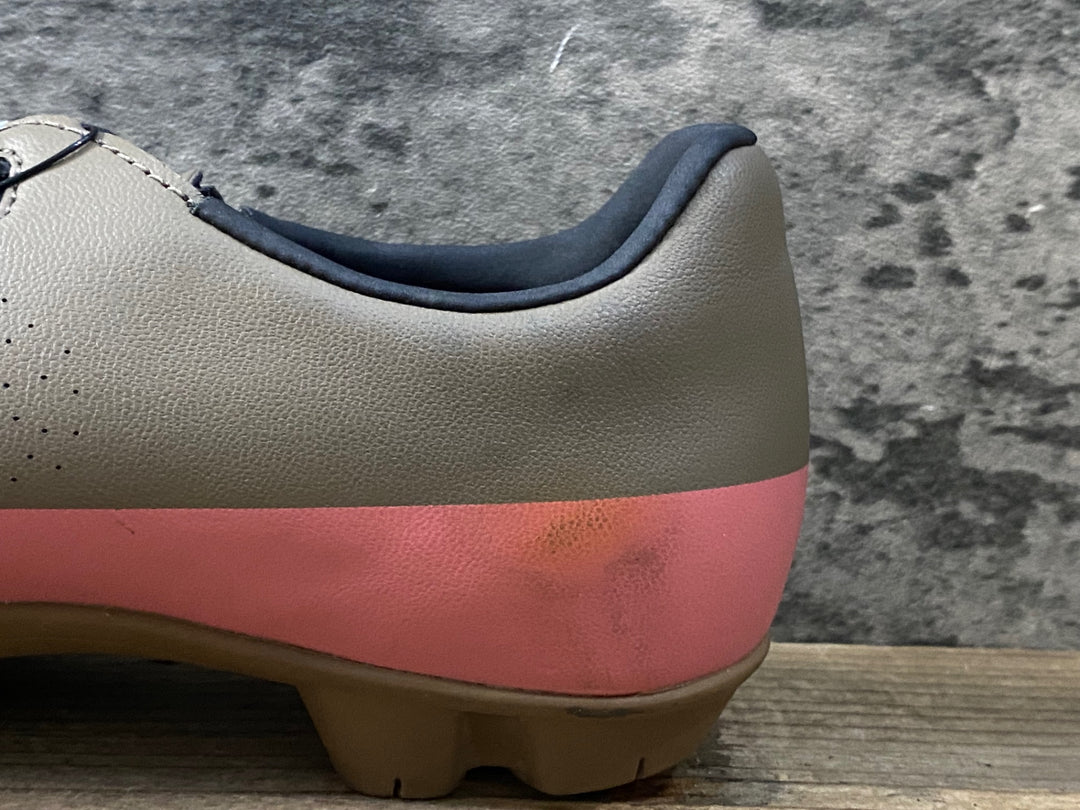KJ495 クオック QUOC GRAN TOURER ビンディングシューズ 2穴 ベージュ ピンク EU41