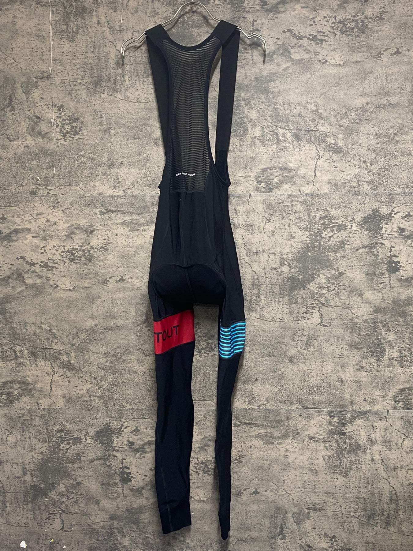 JU767 ドットアウト DOTOUT ビブタイツ 裏起毛 黒 赤青 L – BICI AMORE