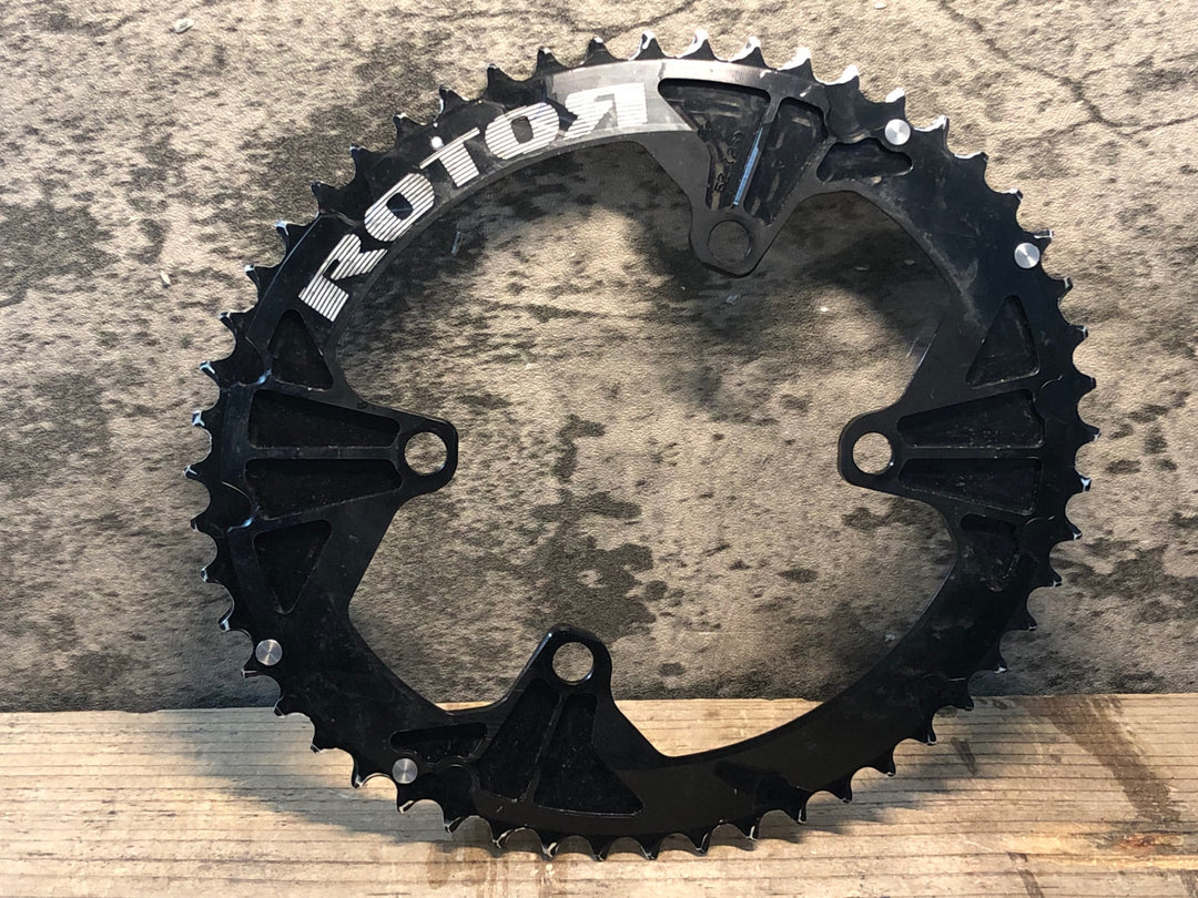 JP618 ローター ROTOR QRINGS 楕円チェーンリング アウター 52T 110BCD