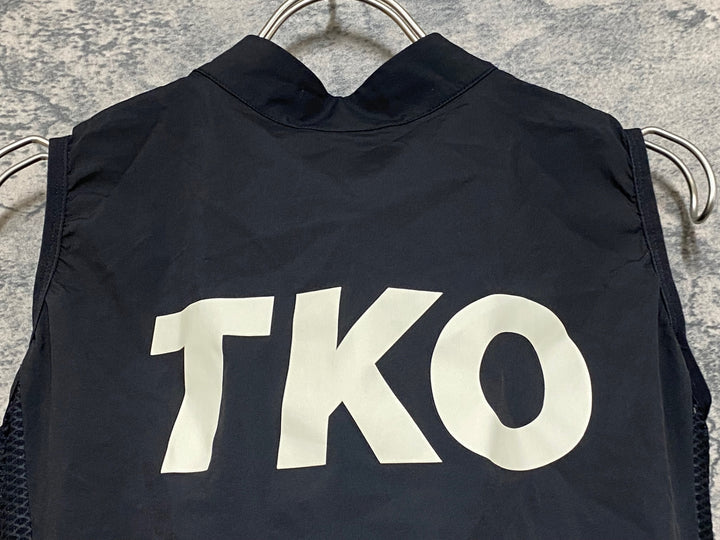 JR932 パスノーマルスタジオ PAS NORMAL STUDIOS T.K.O. Mechanism Stow Away Gilet ジレ サイクルベスト 黒 M