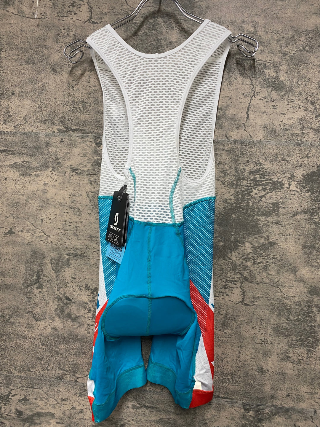 JR081 スコット SCOTT ビブショーツ 水色 M レディース