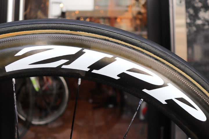 【訳あり】 ジップ ZIPP 404 カーボン チューブラー ホイールセット シマノ 10S 【東京南麻布店】