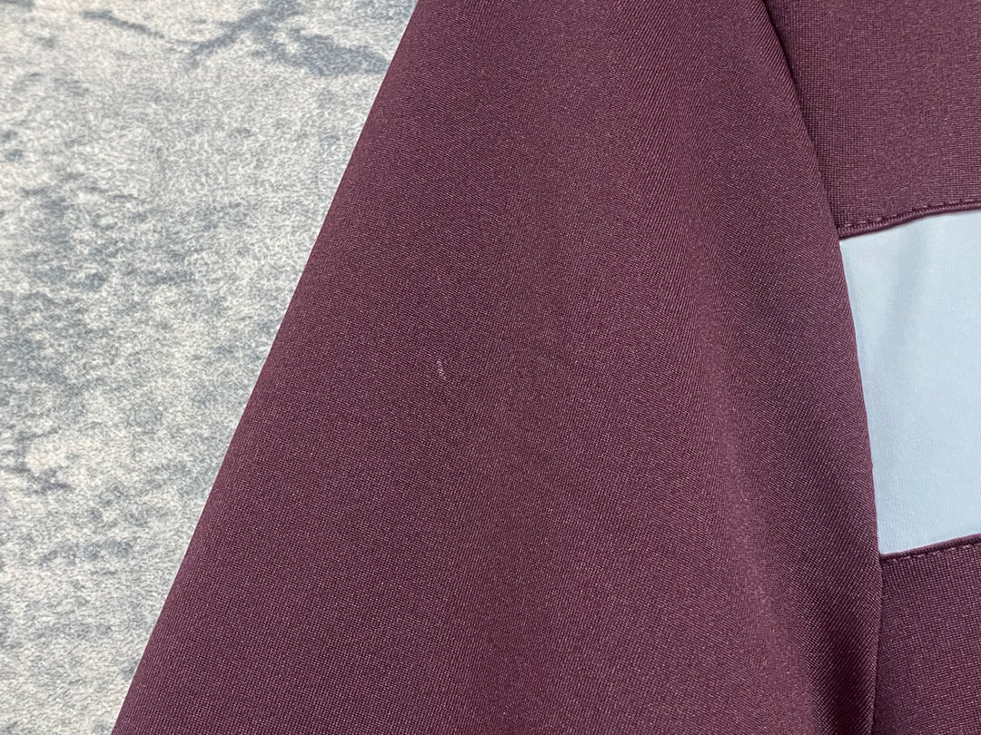 KM229 ドットアウト DOTOUT FANATICA JERSEY 半袖 サイクルジャージ バーガンディ M