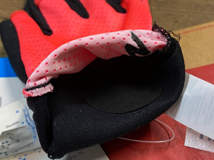 JV678 スペシャライズド SPECIALIZED BG GRAIL 指切 サイクルグローブ 赤 S