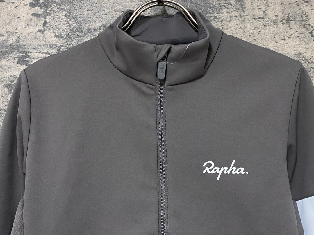 JZ593 ラファ Rapha CORE WINTER JACKET 長袖 サイクルジャケット グレー S 裏起毛
