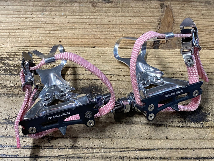 KJ665 シマノ SHIMANO デュラエース DURA-ACE PD-7400 エアロペダル トークリップ