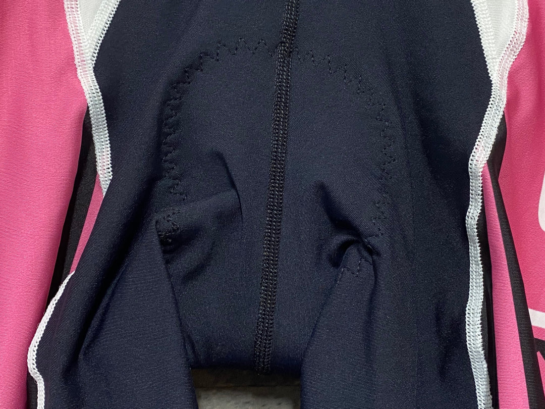 KF995 ルイガノ LOUISGARNEAU レーサーパンツ ピンク L レディース