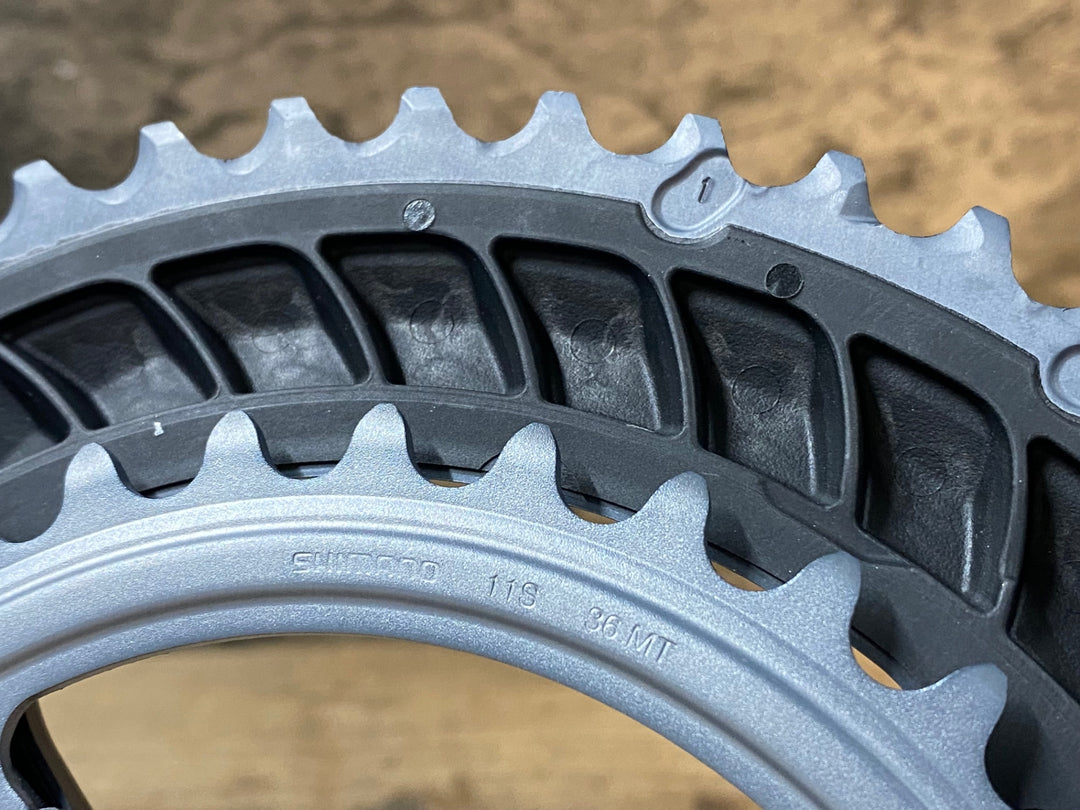 JR644 シマノ SHIMANO 105 FC-R7000 クランクセット 52/36T 170mm シルバー