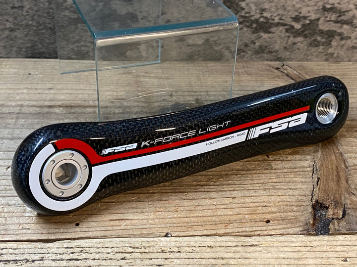 JS249 FSA K-FORCE LIGHT カーボン 左 クランクアーム 170mm BB30
