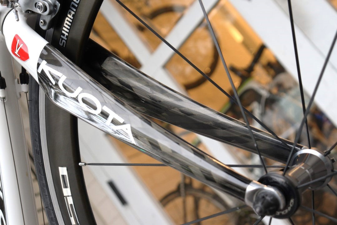 クオータ KUOTA カルマ レース KHARMA RACE 2011モデル Sサイズ シマノ アルテグラ 6700 10S カーボン ロードバイク WH-RS80-C50 【横浜店】