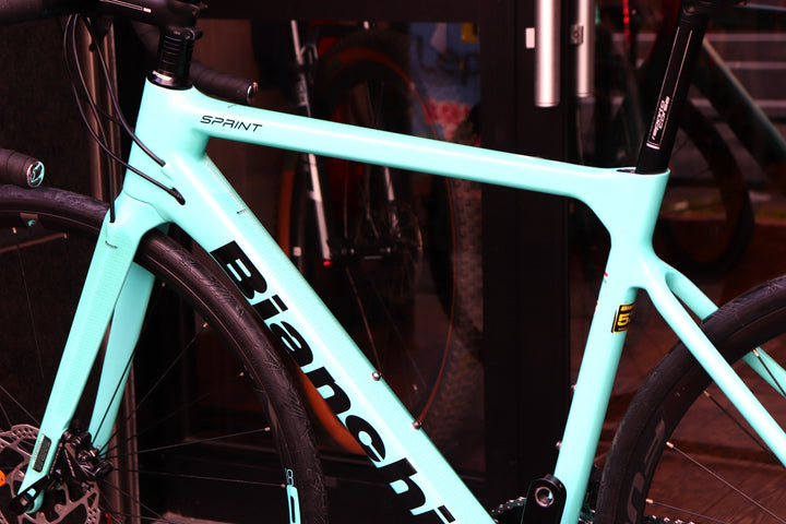 ビアンキ BIANCHI スプリント SPRINT DISC 2021モデル 53サイズ シマノ 105 R7020 MIX 11S カーボン ロードバイク 【東京南麻布店】