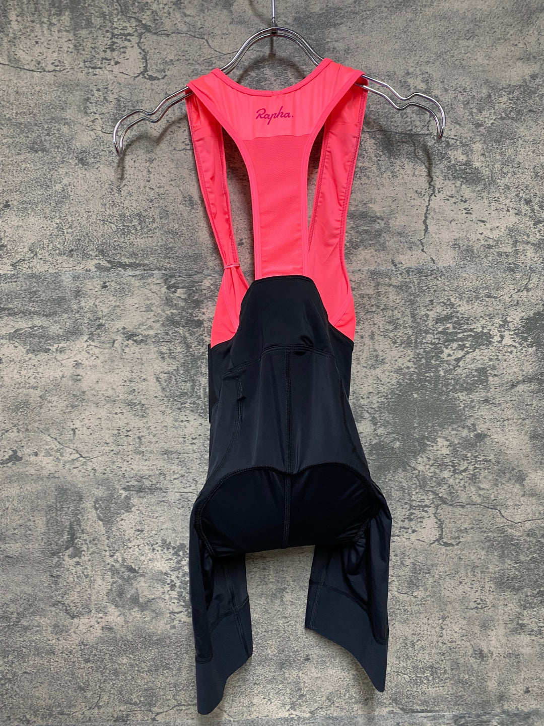 JE263 ラファ Rapha SOUPLESSE BIBS Ⅱ REGULAR ビブショーツ ブラック ピンク レディース XXS