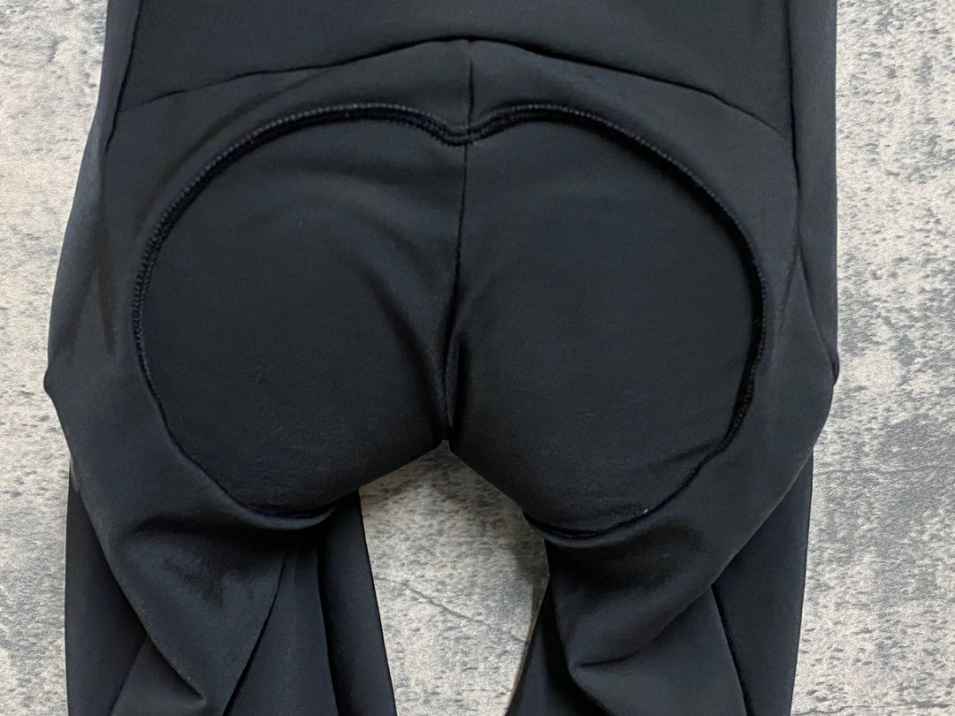 JQ777 ラファ Rapha CORE WINTER TIGHTS WITH PAD ビブタイツ 黒 S 裏起毛