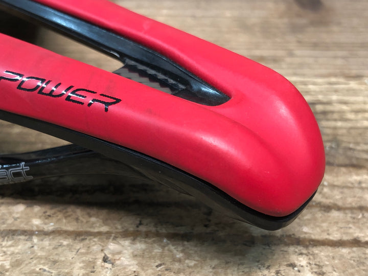 JJ129 スペシャライズド SPECIALIZED S-WORKS POWER サドル 赤 155mm カーボンレール