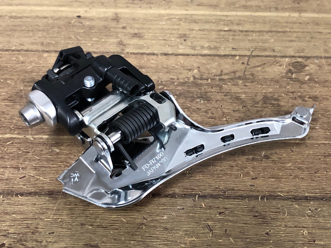 JN344 シマノ SHIMANO 105 FD-R7100 直付 フロントディレイラー 2s