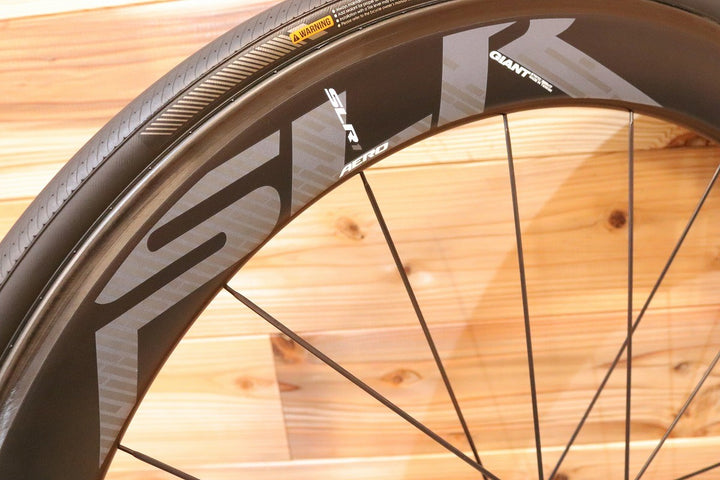 ジャイアント GIANT SLR1 AERO RIM シマノ 11/12S 17C カーボン チューブレス ロードバイク ホイールセット 【広島店】