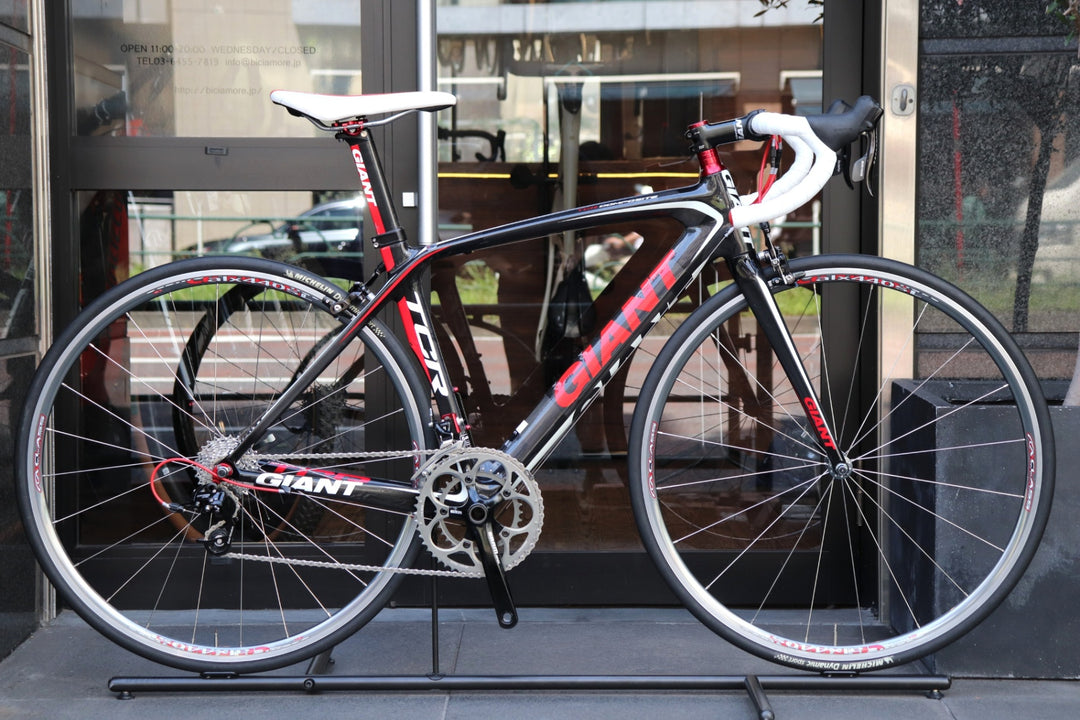 訳アリ ジャイアント GIANT TCR COMPOSITE SE 2011モデル Sサイズ スラム エイペックス 10S カーボン ロードバイク 【東京南麻布店】