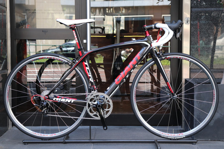 訳アリ ジャイアント GIANT TCR COMPOSITE SE 2011モデル Sサイズ スラム エイペックス 10S カーボン ロードバイク 【東京南麻布店】