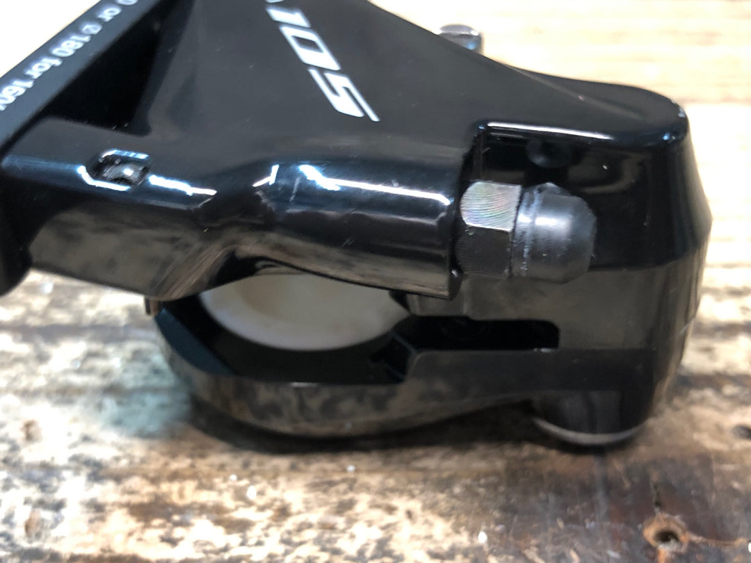 JQ304 シマノ SHIMANO 105 BR-R7070 ディスクブレーキ キャリパー 前後セット ブラック