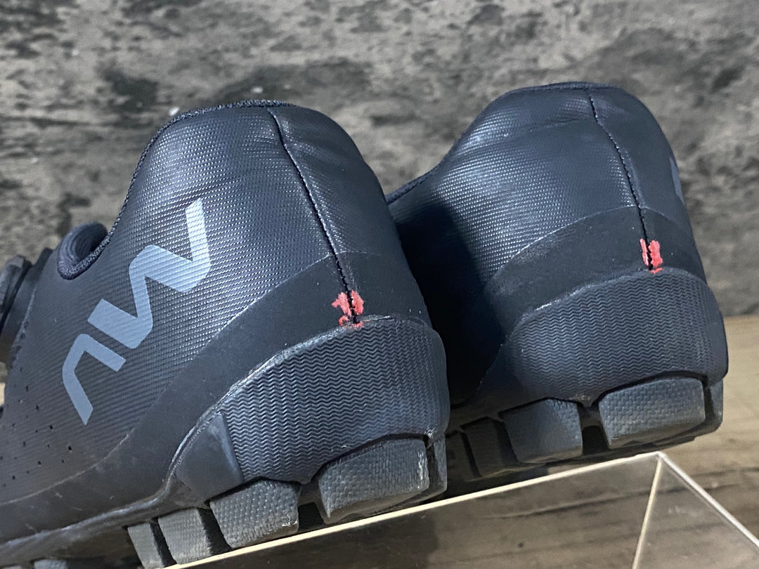 KL100 ノースウェーブ NORTH WAVE HAMMER PLUS ビンディングシューズ 黒 EU38 2穴 ※汚れ