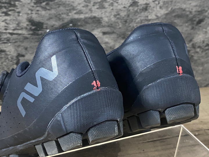 KL100 ノースウェーブ NORTH WAVE HAMMER PLUS ビンディングシューズ 黒 EU38 2穴 ※汚れ