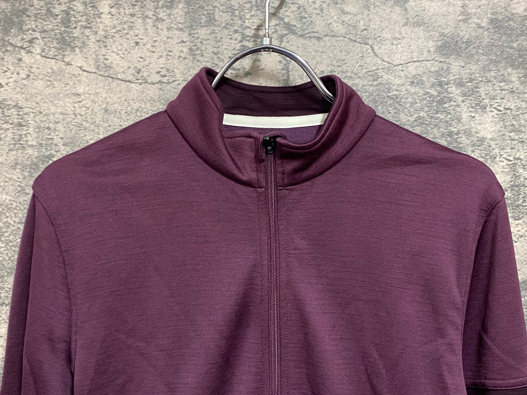 JE041 ラファ Rapha LONG SLEEVE JERSEY 長袖 サイクルジャージ 紫 M