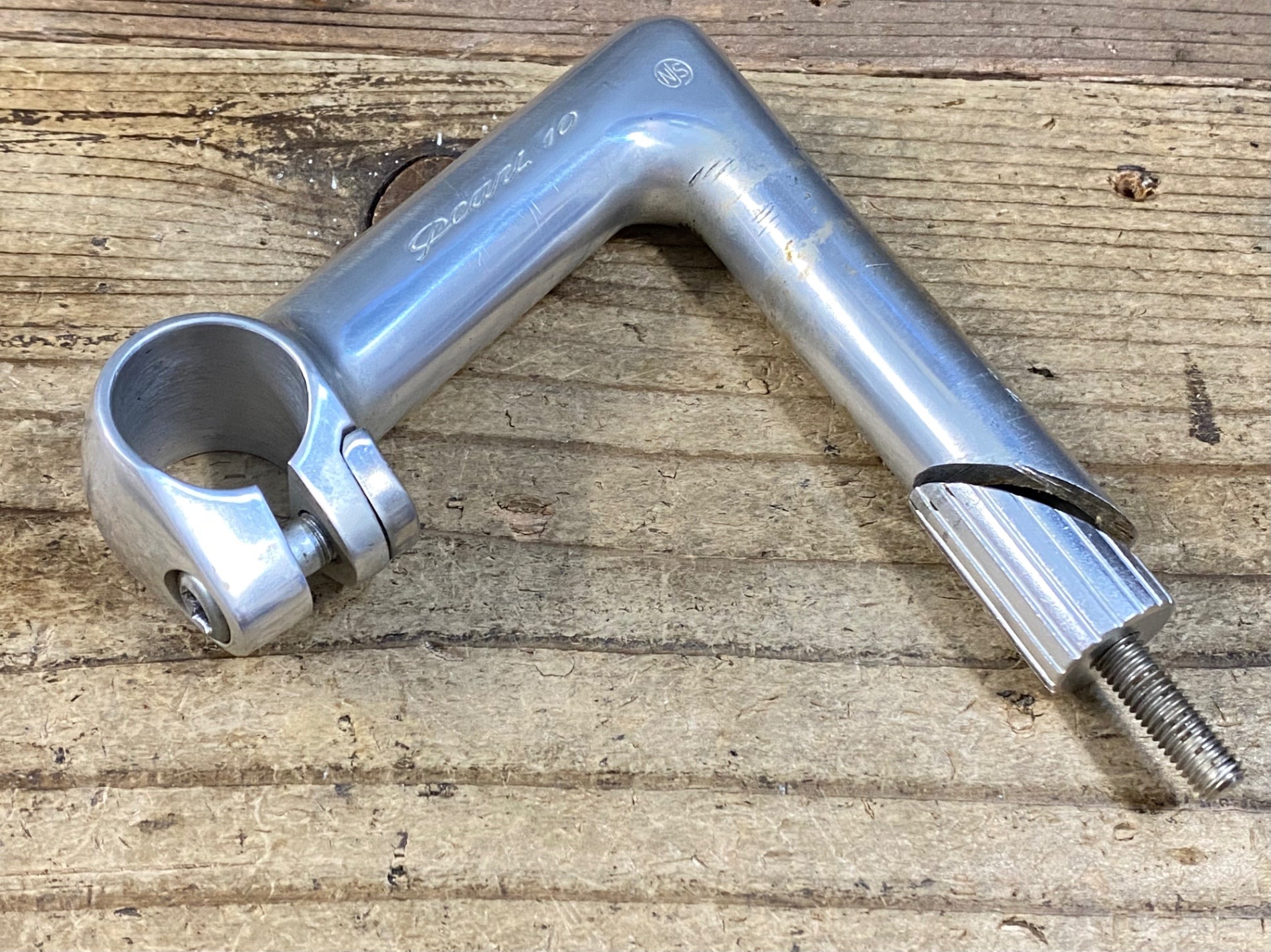 パールステム　140mm njs認定　アルミ　軽号 JN988 ニットー 日東 NITTO パール PEARL 10 NJS刻印 アルミ スレッド