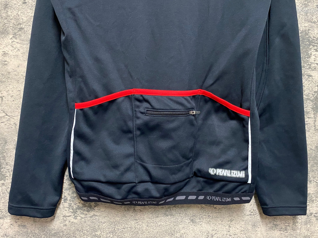 JO316 パールイズミ PEARL iZUMi 長袖 サイクルジャケット 黒 L 裏起毛