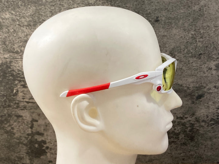 KL971 オークリー OAKLEY ジョーボーン JAWBONE サングラス アイウェア 白赤 レンズ付属