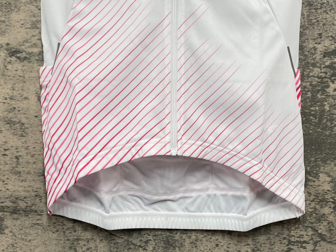 JW016 レリック reric Women's Himalia SS Jersey 半袖 サイクルジャージ S 白 レディース