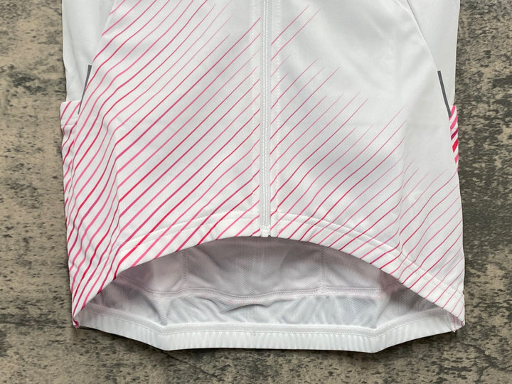 JW016 レリック reric Women's Himalia SS Jersey 半袖 サイクルジャージ S 白 レディース