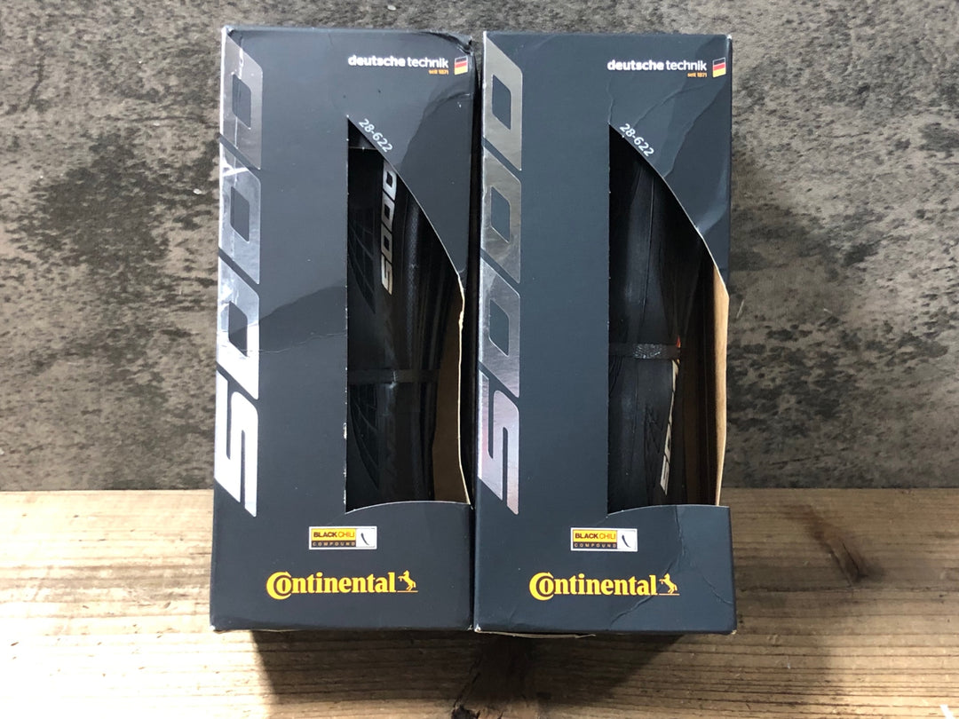 KH734 コンチネンタル CONTINENTAL GP5000 クリンチャー タイヤ 700x28C 前後セット 未使用
